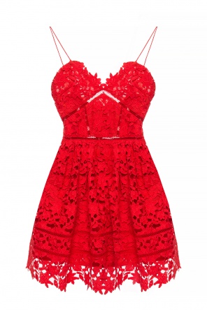 Strappy lace dress, zdjęcie 1 Strappy lace dress od Self Portrait